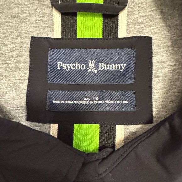Like New Psycho Bunny Men's Yorktown Stretch Nylon Jacket - XL - NAVY BLUE - Picture 3 of 5